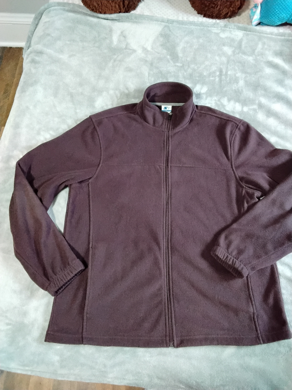 STARTER Full-Zip Lightweight Jacket - Plum